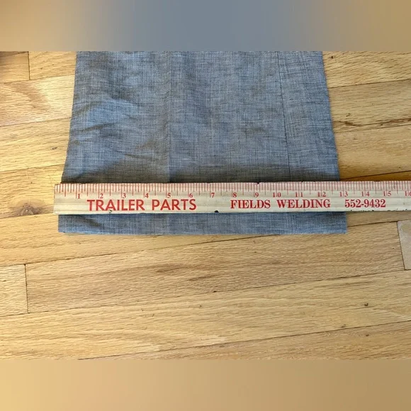 White House Black Market women’s linen blend wide leg trousers size 12 NWT - Picture 10 of 11